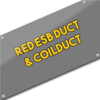 Red ESB Duct & Coilduct