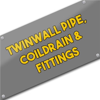 Twinwall Pipe, Coildrain & Fittings