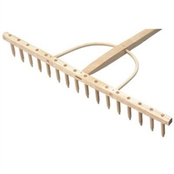 Bulldog Wooden Hay Rake 70"