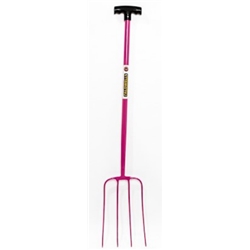 Caldwell Tubular Manure Fork PinkTH