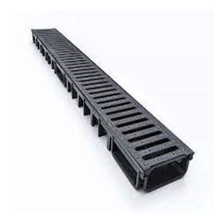 JMA4ALL SHALLOW 1M CHANNEL PVC BLK