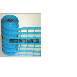 'Caution Water Main Below' 100m Tape