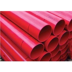 Red ESB Duct Pipe 6mx125mm