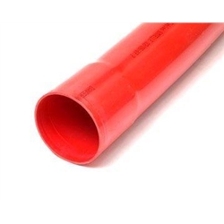 3m Red Class 1 Pipe 110mm