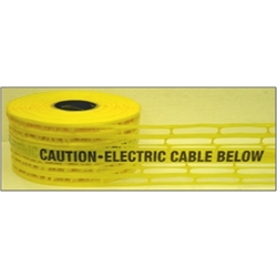 'Caution Electric Main Below' 100m Tape