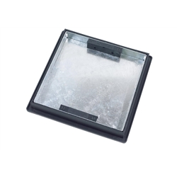 Sealed Tray Type Cover - Galvanised Frame