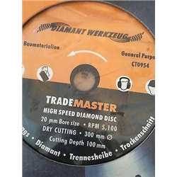 Trade Master Diamond Disc 12"