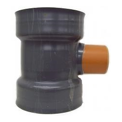 6" Twinwall x 4" Sewer or Twinwall Tee Junction