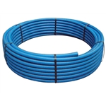 Blue MDPE Water Pipe 90mmx100m