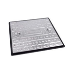 Galvanised Manhole Cover 450mmx450mmx2.5T