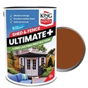 King of Paints Shed & Fence Med Oak