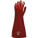 Polyco Red PVC Long Arm Gauntlet