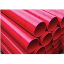 6m Red NIE PVC Duct Pipe 110mm (4")