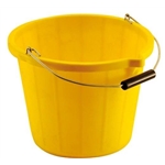 3 Gallon Yellow Scooper Bucket 